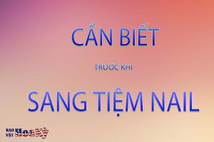 sang tiệm nail , bán tiệm nail