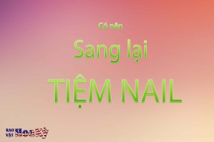 Sang lại tiệm nail